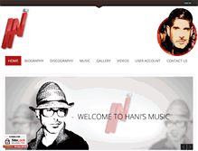 Tablet Screenshot of djhani.com